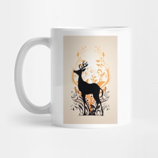 Golden Deer Mug